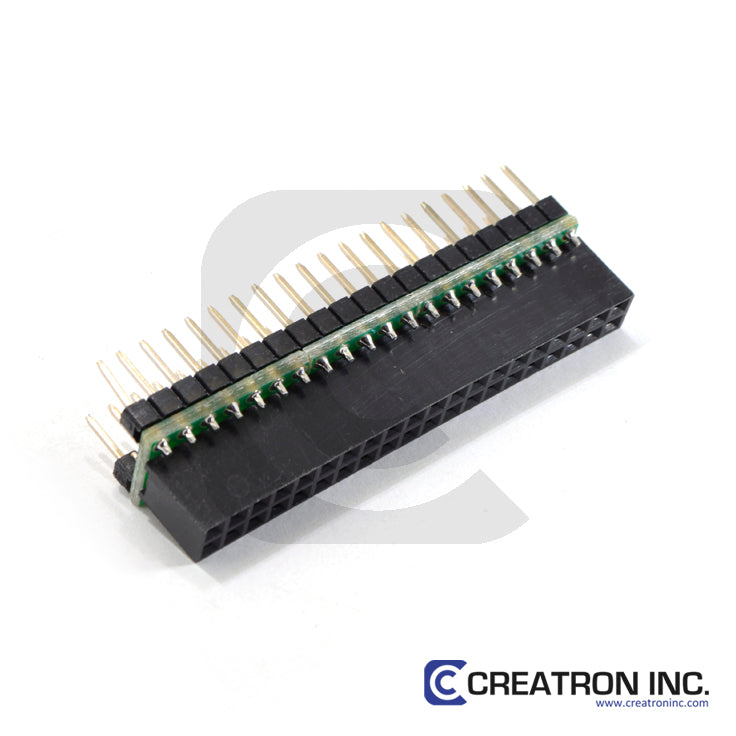 40 Pin Dual Row Receptacle Header Breakout 40 Pin Dual Row Receptacle Header Breakout
